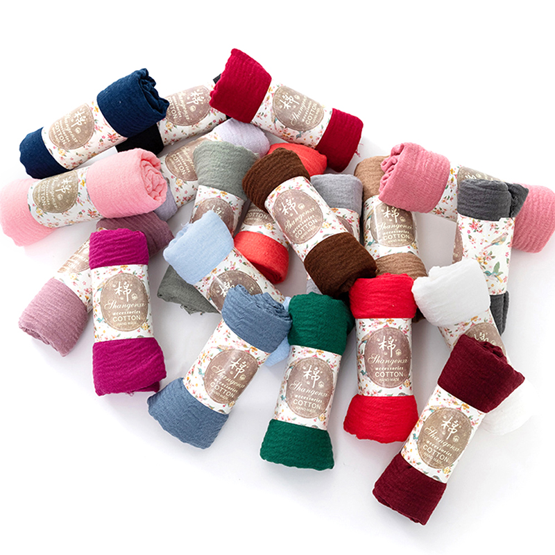 W1189 Wygodny i wszechstronny hidżab z woalu