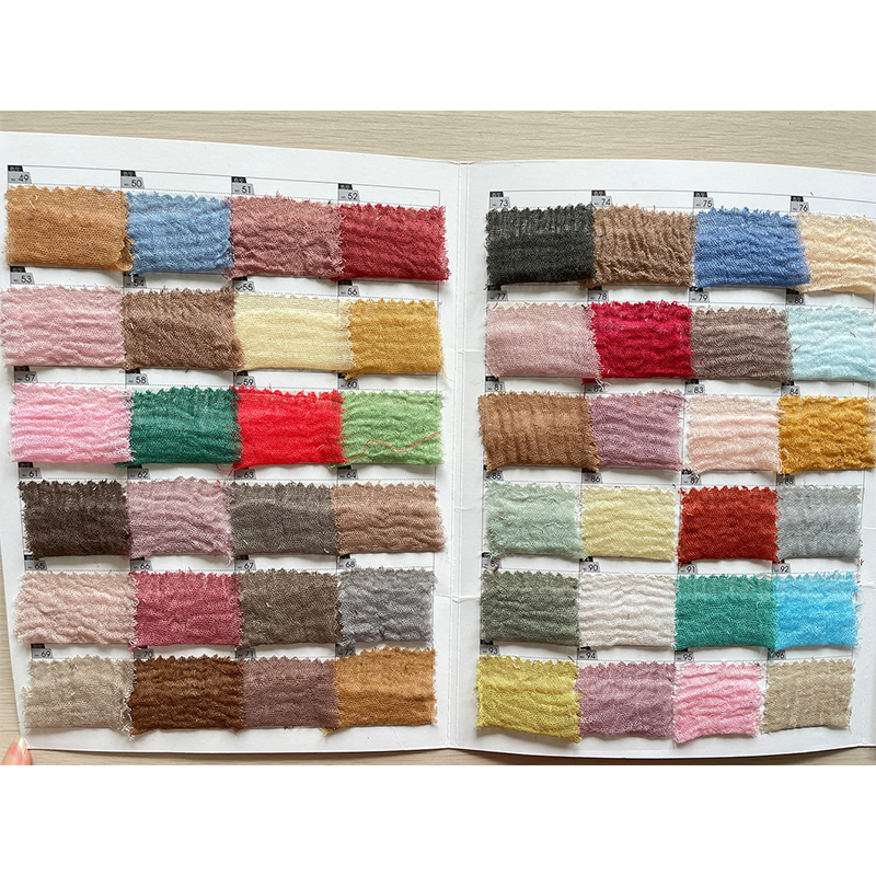 W1189 Wygodny i wszechstronny hidżab z woalu