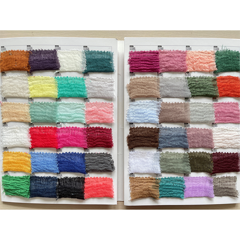 W1189 Wygodny i wszechstronny hidżab z woalu