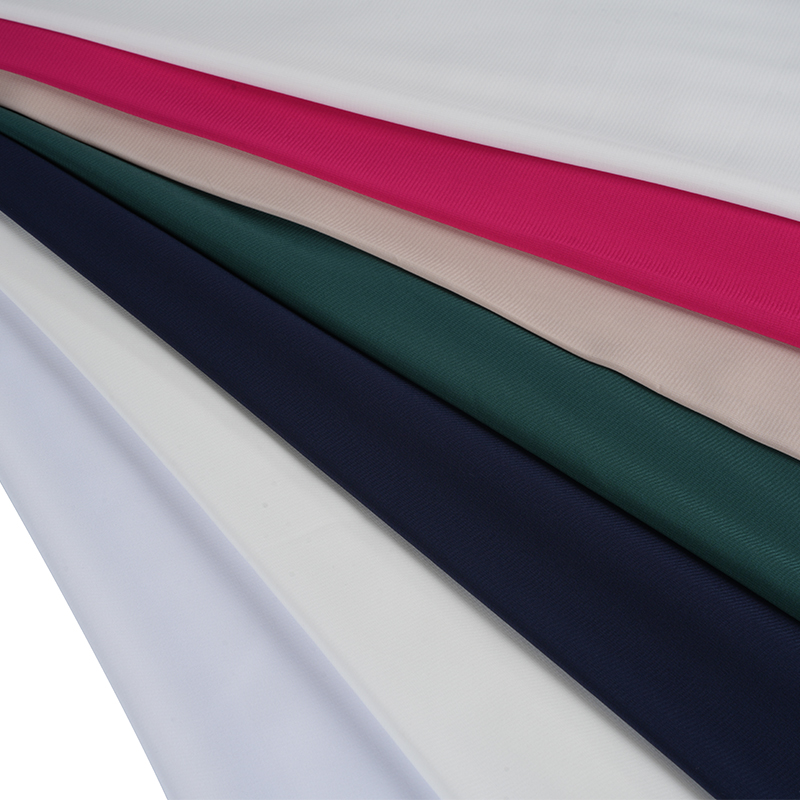 Barwiony szyfon ze stretchem 100D