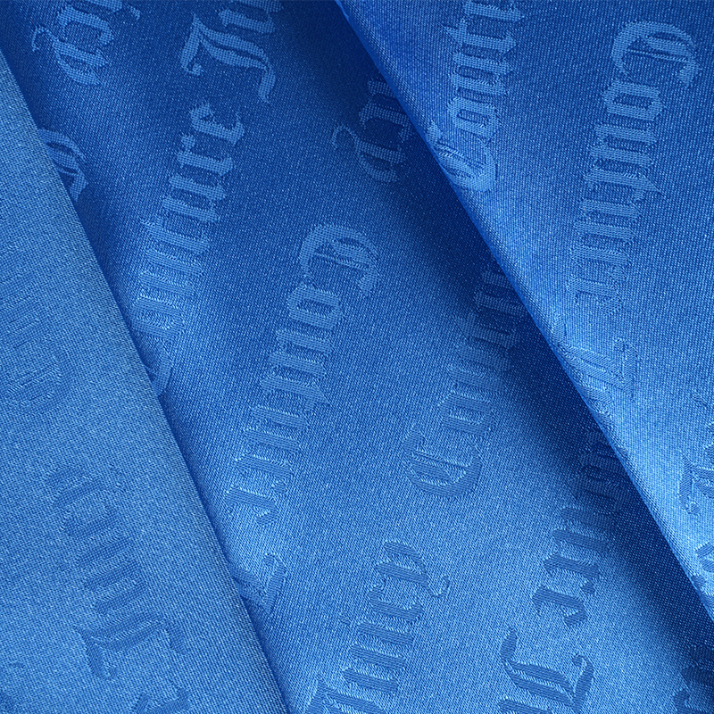 Tkanina żakardowa ze stretchem satynowym 75D w kształcie liter