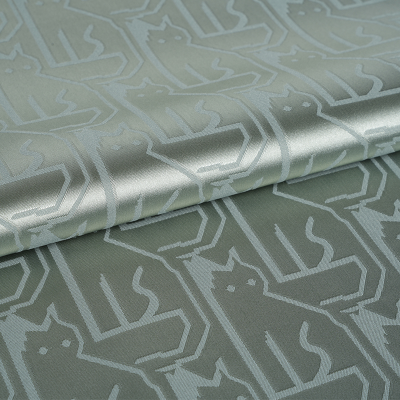 Rozciągliwe, satynowe, nieregularne głowy kota 75D