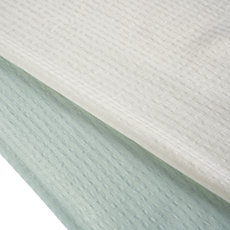 180dcey Lodowa krepa jedwabna