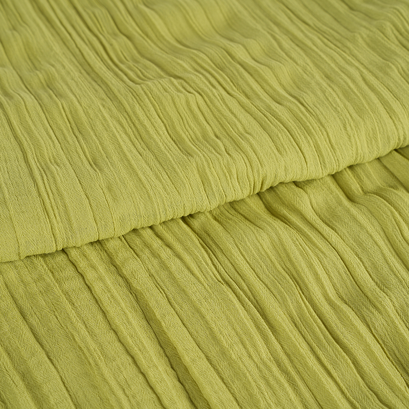 Tkaniny plisowane z szyfonu krepy 75d