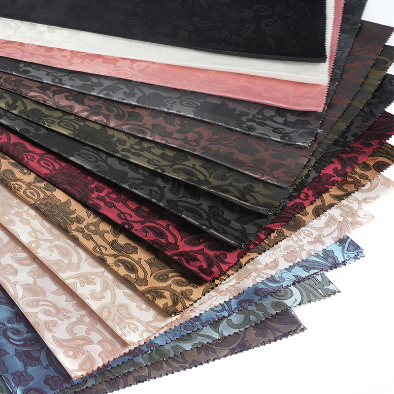 Żakard w kształcie kwiatu lutni z poliestru