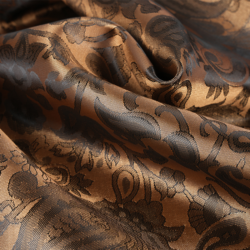 Żakard w kształcie kwiatu lutni z poliestru