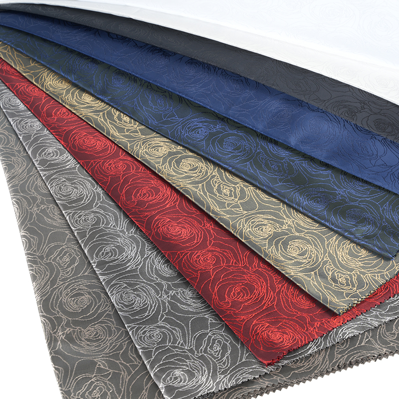 Żakard w kolorze różu z linii Cationic