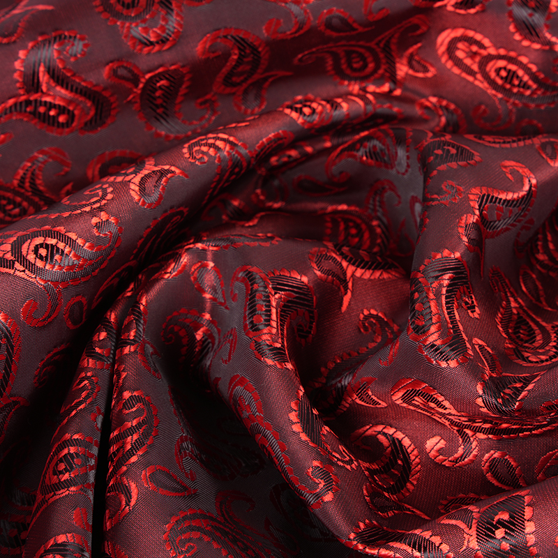 Kationowy obuuszny żakard w kształcie kwiatu pipy