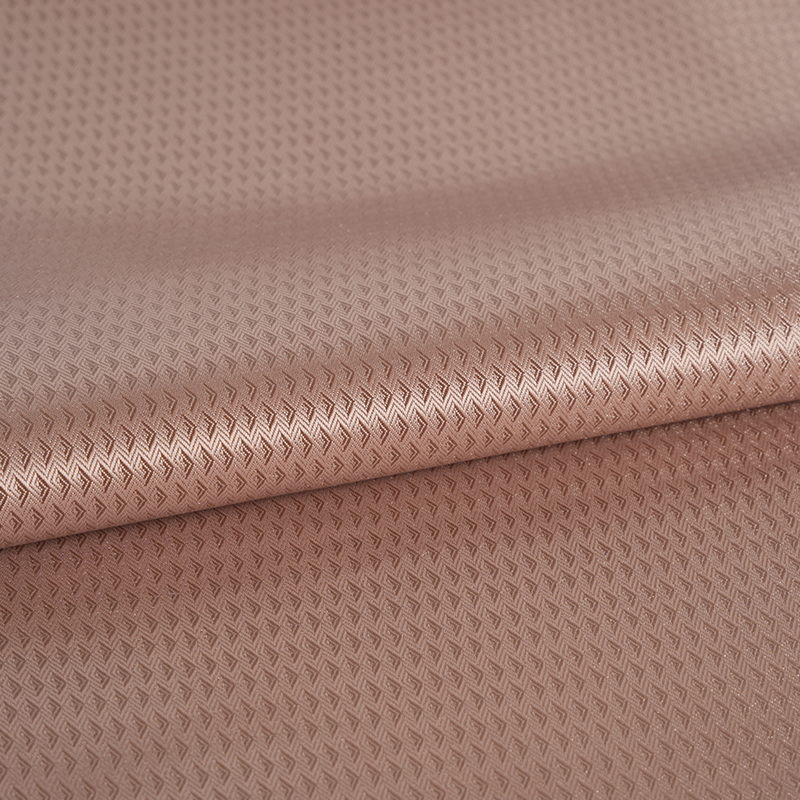 Mały żakard z poliestru w kształcie strzałki z przodu i z tyłu