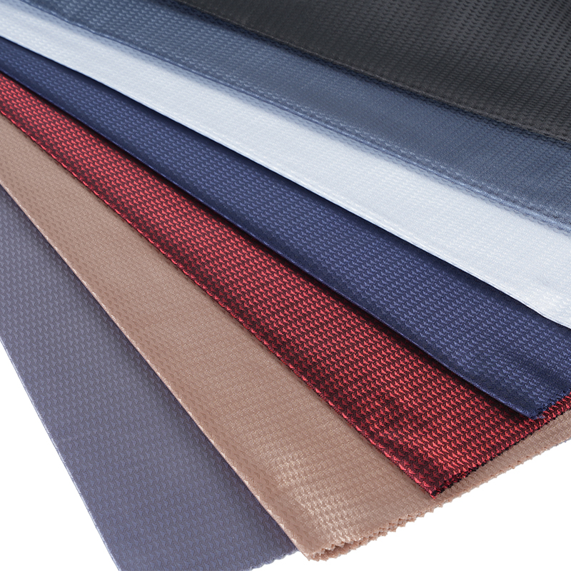 Mały żakard z poliestru w kształcie strzałki z przodu i z tyłu