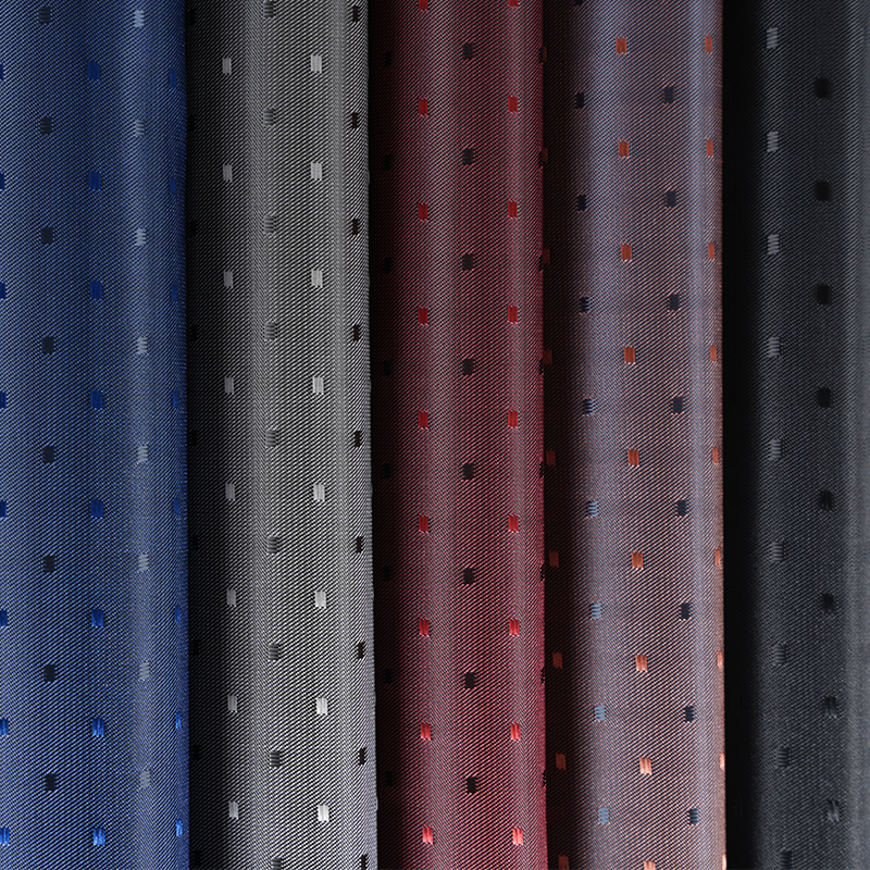 Kationowe kwadratowe kropki w małych żakardowych barwieniach