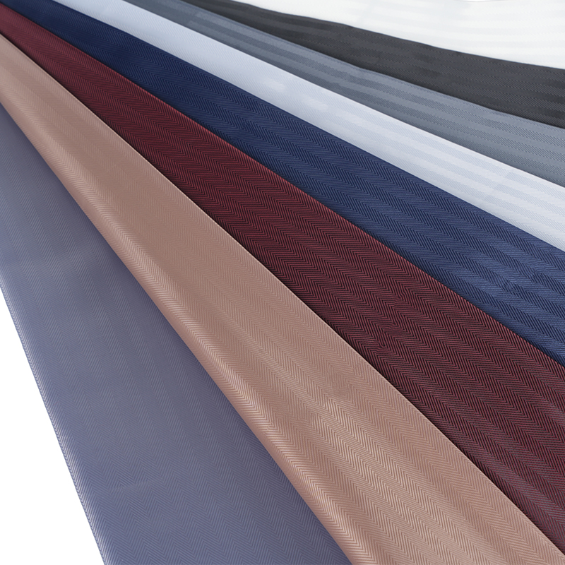 Mały żakard w paski z poliestru 0,5