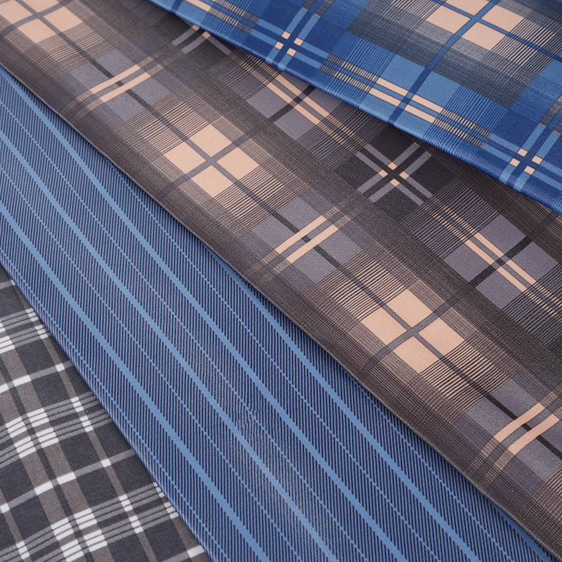 Tkanina z nadrukiem z satynowym panelem PV