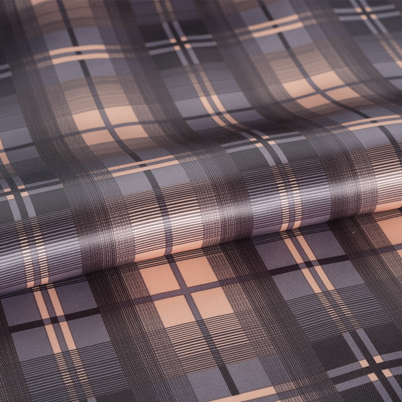 Tkanina z nadrukiem z satynowym panelem PV