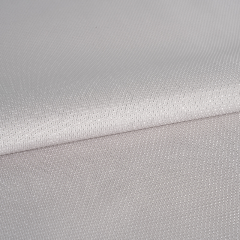 Tkanina w krzyżowe kropki PV