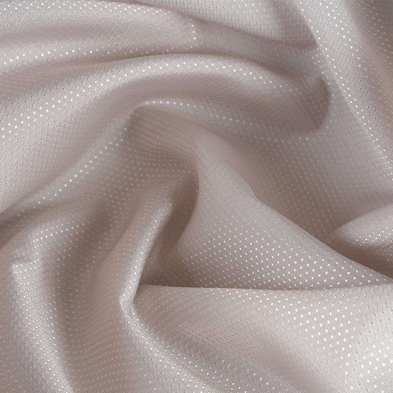 Tkanina w krzyżowe kropki PV