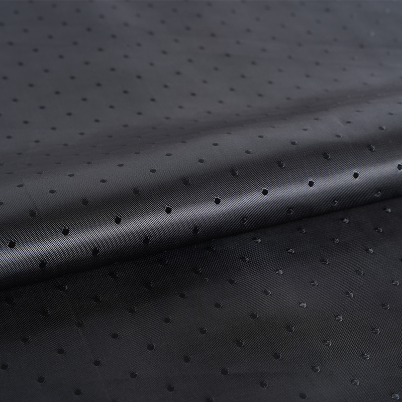 Mała tkanina żakardowa w kropki PV