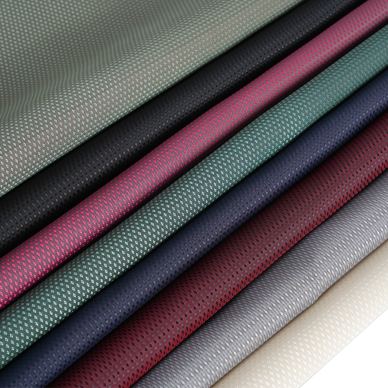 Tkanina PV z małą sezamową siatką