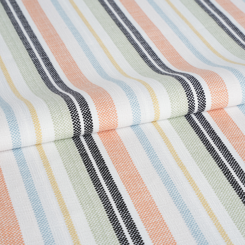 Tkanina z nadrukiem 75D z fałszywym skrętem, jedwabną bambusową orchideą w kolorze pomarańczowym i czarnym paskiem