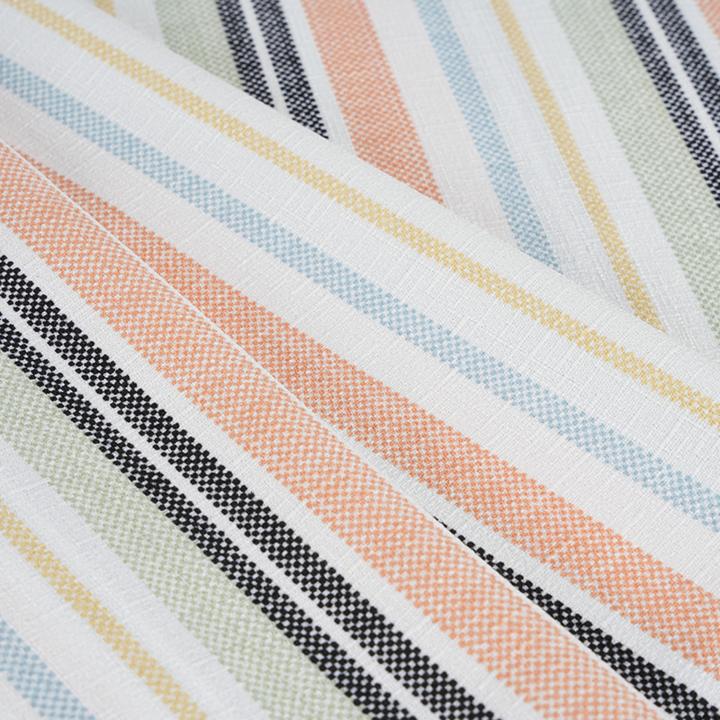 Tkanina z nadrukiem 75D z fałszywym skrętem, jedwabną bambusową orchideą w kolorze pomarańczowym i czarnym paskiem