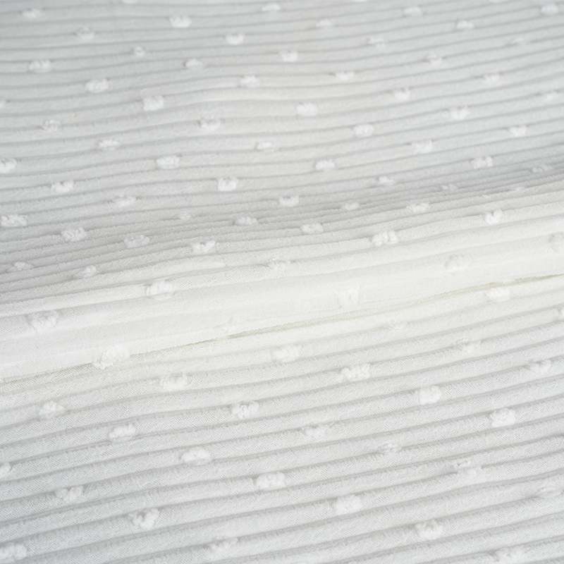 Tkanina drukarska z przędzy poliestrowej imitującej piankę z liści konopi